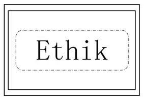 Vorschau - Arbeitsblätter - Einstieg Ethikunterricht - Was ist "Ethik"? - Deckblatt