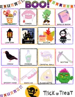 Vista previa - Juegos / Gamificación - JUEGO LOTERÍA HALLOWEEN/ LOTERY CARDS + INDIVIDUAL CARDS) - página 2