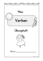 Vista previa - Unidades / Secuencias / Situaciones de Aprendizaje - Alemán verbos hojas de trabajo, Deutsch Arbeitsblätter Verben, DaZ/ DaF - página 1