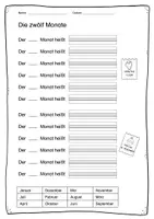 Vorschau - Arbeitsblätter - Kalender und Jahreszeiten - Seite 3