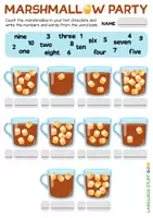 Vista previa - Unidades / Secuencias / Situaciones de Aprendizaje - Marshmallow Numbers party - Portada