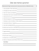 Vorschau - Stundenentwürfe - 4 Sprechanlässe - Sommer, Frühling, Herbst, Winter - 4 Jahreszeiten, Sprechanlass daf, daz, Konversation A2, B1, B2, Deutsch, Sprechübung - Seite 3
