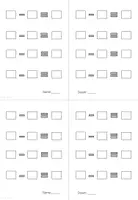 Vorschau - Arbeitsblätter - Minusaufgaben - Zahlen 1 bis 10 - Beispiel - Klasse 1 - Seite 1