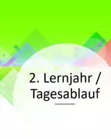 Vorschau - Stundenentwürfe - Reihenplanung: La rutina diaria / Lernaufgabe - Deckblatt