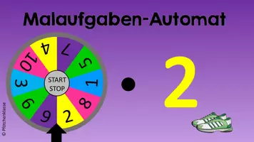 Vorschau - Interaktives Material - Interaktiver Malaufgabenautomat Einmaleins 2er Reihe - Seite 3