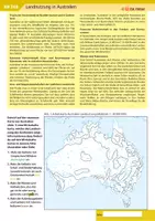 Vorschau - Arbeitsblätter - Landnutzung in Australien - Deckblatt