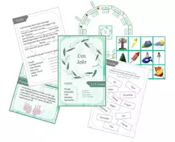 Vorschau - Arbeitsblätter - Paket "Jahr und Monate" - 3. und 4. Klasse - Deckblatt