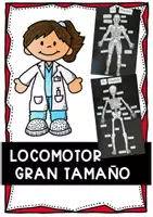 Vista previa - Manualidades / Dibujos para colorear - Aparato locomotor: modelos anatómicos del esqueleto y los músculos - Portada