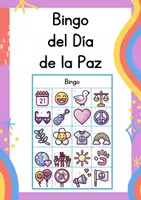 Vista previa - Juegos / Gamificación - Bingo del día de la Paz - Portada