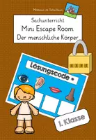 Vorschau - Arbeitsblätter - Paket 3 Mini Escape Rooms Der menschliche Körper - Seite 1