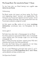 Vorschau - Arbeitsblätter - Paket 3 Mini Escape Rooms Der menschliche Körper - Seite 2