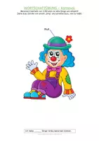 Vorschau - Arbeitsblätter - Wortschatzübung – Fasching/Karneval - Seite 2
