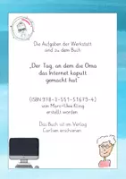 Vorschau - Aufgabenkarten - Aufgaben zum Buch: Der Tag, an dem die Oma das Internet kaputt gemacht hat - Seite 1