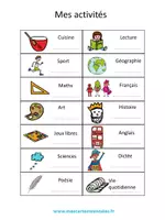 Aperçu - Apprentissages en autonomie - Ma journée école à la maison - Page 3