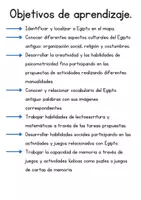 Vista previa - Unidades / Secuencias / Situaciones de Aprendizaje - Unidad didáctica: Egipto en mi aula. - página 2