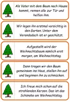 Vorschau - Aufgabenkarten - Winter: Schütteltext - Ein besonderer Weihnachtstag - Seite 2