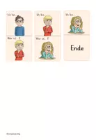 Vorschau - Spiele - Lesespiel - Gefühle - dreifach differenziert - Seite 2