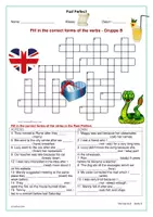Vorschau - Spiele - Sparpaket - ALLE Crosswords / Kreuzworträtsel zu den englischen Zeitformen, if Sätzen, irregular Verbs, etc. - Seite 3