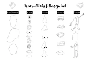 Vorschau - Arbeitsblätter - Jean-Michel Basquiat - Hilfskartei - Seite 1