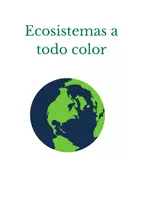 Vista previa - Manualidades / Dibujos para colorear - Ecosistemas a todo color - Portada