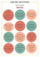 Vista previa - Hojas de trabajo - 96 interesting questions to ask your kids / 96 preguntas interesantes para hacerles a sus hijos - página 1
