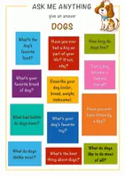 Vista previa - Hojas de trabajo - Ask me anything: 12 interesting questions about Pets / Pregúntame cualquier cosa: 12 preguntas interesantes sobre mascotas - página 2