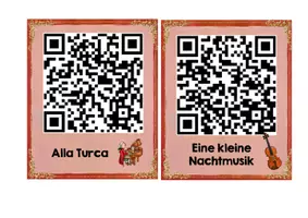 Vorschau - Bildkarten - Lapbook Mozart: Kreistanz + QR-Codes - Seite 3