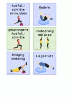 Vorschau - Stationenlernen - Sensomotorisches Training Vorbereitung Turnen, Leichtathletik, Sportunterricht - Seite 3