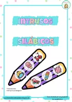 Vista previa - Juegos / Gamificación - Intrusos silábicos - Portada