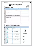 Vorschau - Arbeitsblätter - ENGLISH: Check your knowledge 3 - Seite 2