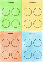 Vorschau - Aufgabenkarten - Klettmappe Jahreszeiten - Bilder Zuordnung - Seite 3