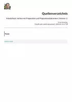 Vorschau - Arbeitsblätter - Arbeitsblatt: Verben mit Präposition und Präpositionaladverbien (Version 1) - Seite 2