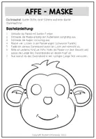 Vorschau - Mal- und Bastelvorlagen - Fasching und Karneval – Masken basteln | 18 Tiermasken und Bastelvorlagen 3.–4. Klasse - Seite 3
