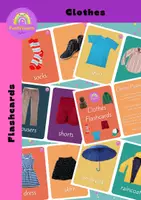 Vista previa - Tarjetas / Manipulativos - Clothes Vocabulary Flashcards for ESL - Portada