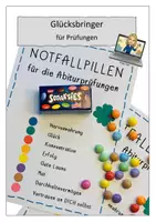 Vorschau - Anderer Materialtyp - Glücksbringer und Mutmacher für Prüfungen - Deckblatt