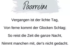 Vorschau - Arbeitsblätter - Reimschemata erkennen und anwenden - Seite 1