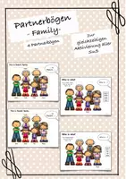 Vorschau - Arbeitsblätter - Partnerbögen - Family - Deckblatt