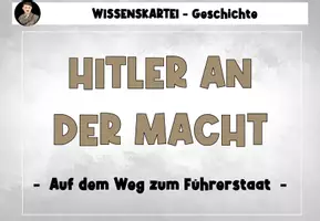 Vorschau - Stationenlernen - Wissenskartei zur "Machtergreifung Hitlers" - Seite 3