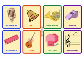 Aperçu - Cartes / Images - Flashcards de musique en anglais! - Page 2