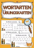 Vorschau - Arbeitsblätter - Wortarten-Lupen mit Übungen - Seite 1