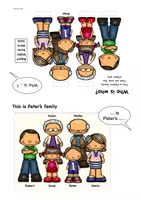 Vorschau - Arbeitsblätter - Partnerbögen - Family - Seite 2