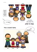 Vorschau - Arbeitsblätter - Partnerbögen - Family - Seite 3