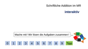 Vorschau - Interaktives Material - Schriftliche Addition im Millionraum (interaktive Übung) - Seite 2