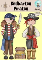 Vorschau - Bildkarten - Bildkarten Piraten (für DaZ und Grundschule) - Deckblatt