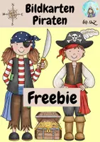 Vorschau - Bildkarten - Bildkarten Piraten (Freebie) - Deckblatt