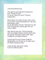 Vorschau - Präsentationen/Tafelbilder - Kirche - Themenleine/ Reihentransparenz - Seite 1