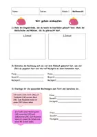 Vorschau - Stundenentwürfe - Unterrichtsentwurf Geld - Kaufladen - Deckblatt