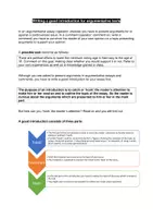 Vorschau - Arbeitsblätter - Writing a good introduction (Method Sheet) - Seite 1