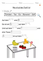 Vorschau - Arbeitsblätter - Übungs-Spaß Lesen und Schreiben Anfänger 1. Klasse - Seite 3