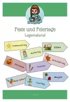 Vorschau - Fördermaterial/Inklusion - Materialpaket: Der Jahreskreis (Legekreis und Zusatzmaterial) - Seite 1